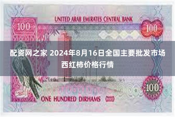 配资网之家 2024年8月16日全国主要批发市场西红柿价格行情