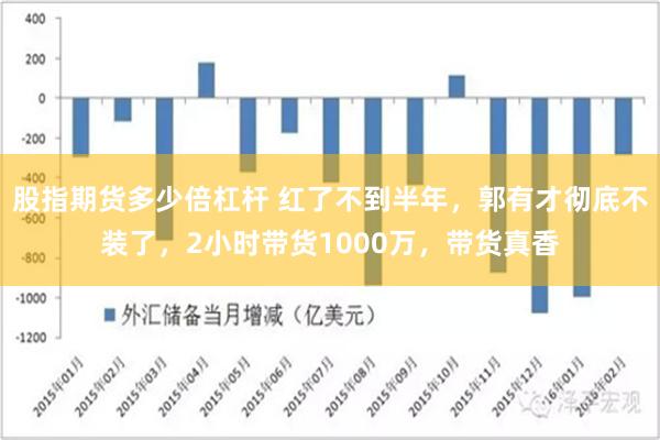 股指期货多少倍杠杆 红了不到半年，郭有才彻底不装了，2小时带货1000万，带货真香