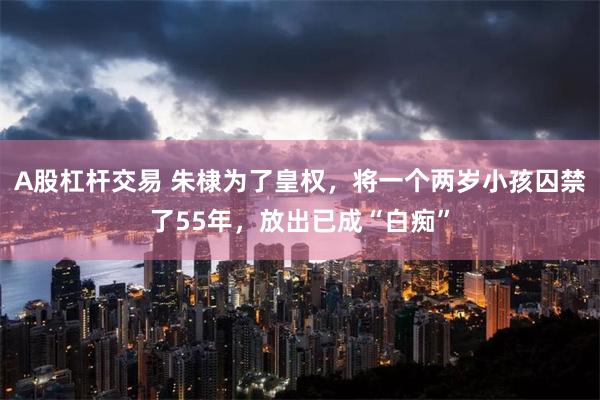 A股杠杆交易 朱棣为了皇权，将一个两岁小孩囚禁了55年，放出已成“白痴”