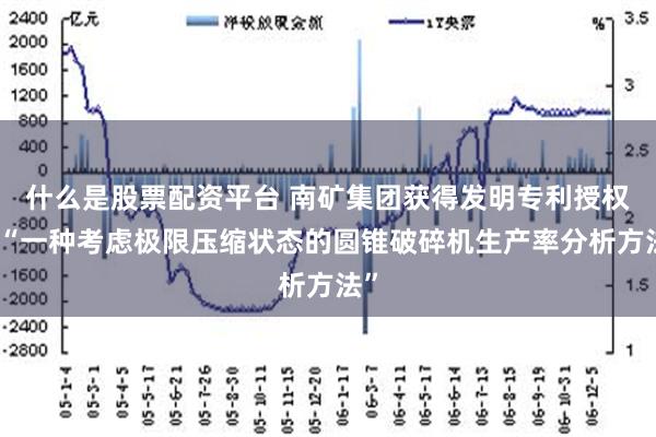 什么是股票配资平台 南矿集团获得发明专利授权：“一种考虑极限压缩状态的圆锥破碎机生产率分析方法”