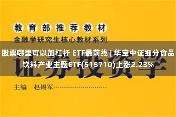 股票哪里可以加杠杆 ETF最前线 | 华宝中证细分食品饮料产业主题ETF(515710)上涨2.23%