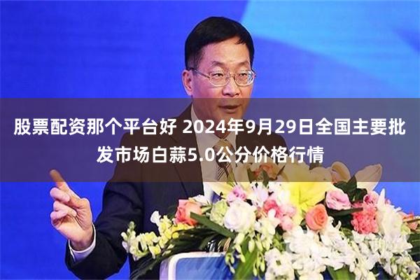 股票配资那个平台好 2024年9月29日全国主要批发市场白蒜5.0公分价格行情