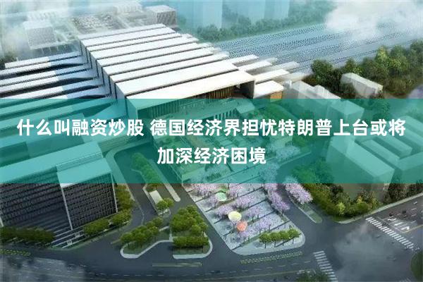 什么叫融资炒股 德国经济界担忧特朗普上台或将加深经济困境