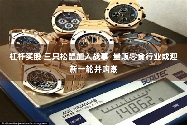 杠杆买股 三只松鼠加入战事  量贩零食行业或迎新一轮并购潮