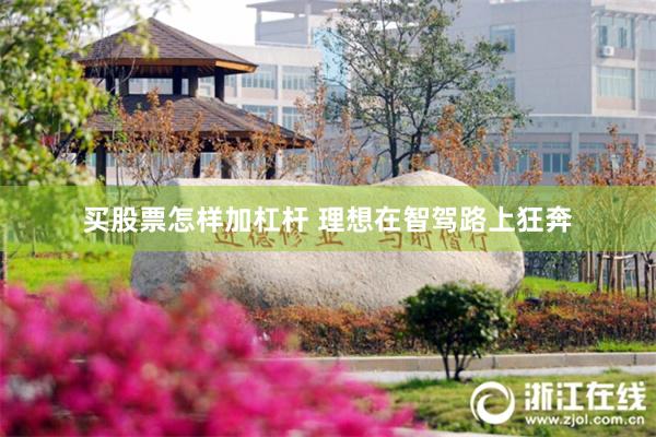 买股票怎样加杠杆 理想在智驾路上狂奔