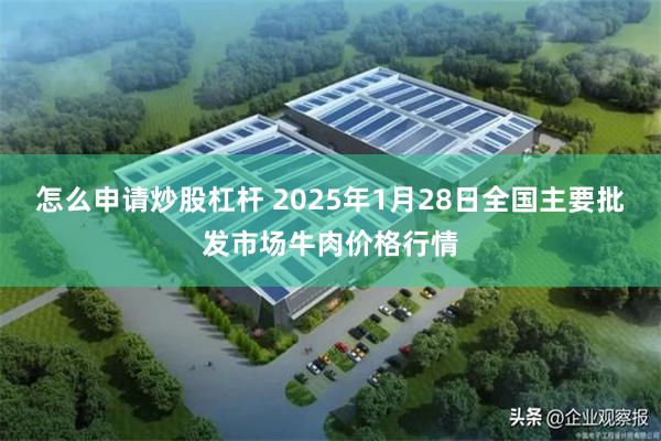 怎么申请炒股杠杆 2025年1月28日全国主要批发市场牛肉价格行情