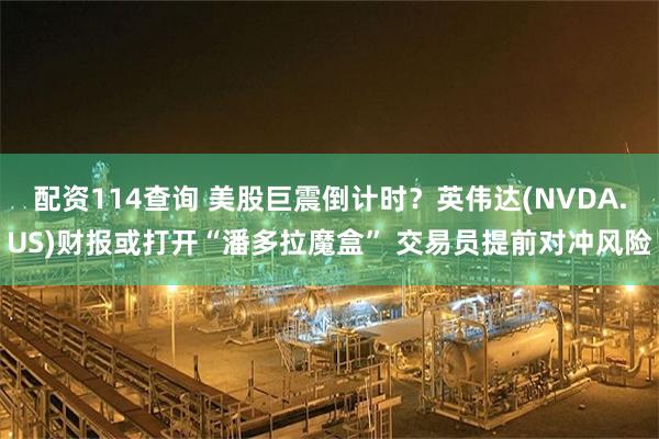 配资114查询 美股巨震倒计时？英伟达(NVDA.US)财报或打开“潘多拉魔盒” 交易员提前对冲风险